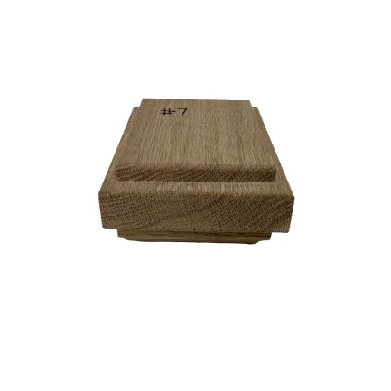 Big-league Wood Stair Parts Wood Cap Pou Dekorasyon
