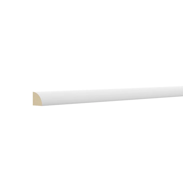 Premye Pousantaj Blan Primed Wood Ti Moulding Soulye oswa Trimès Wonn Pou Baseboard