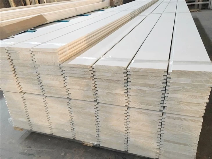 High Performance White Primed Wood Wall Panel