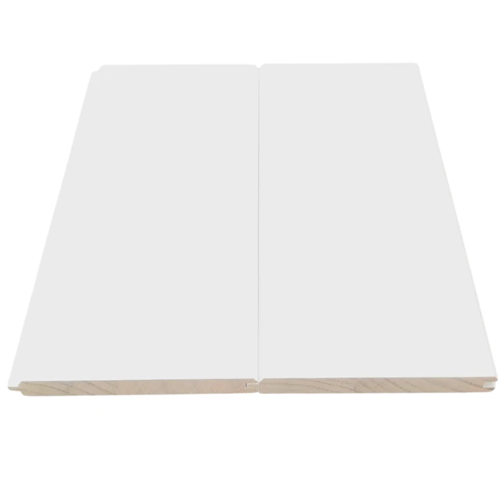 Segondè  Kalite  Blan   Primed  Wood  Wall  Panel