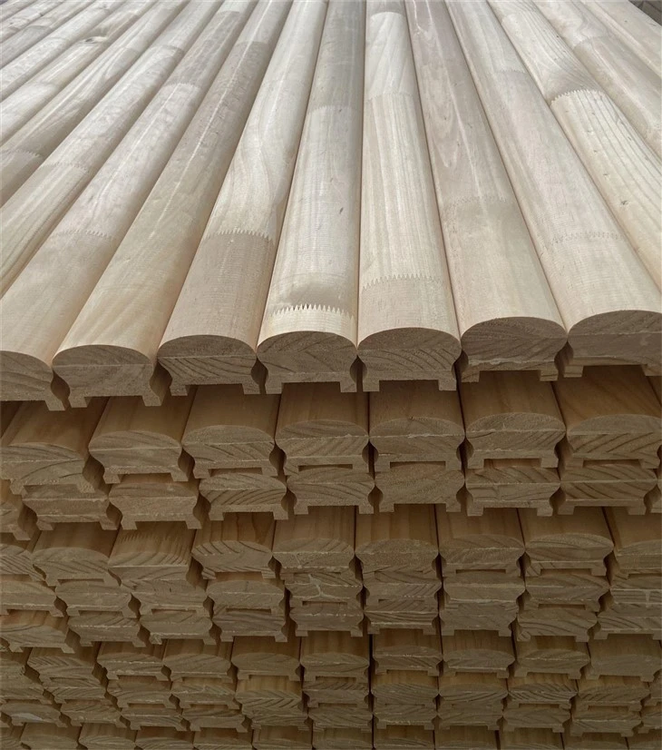 Primed  FJ Radiata  Pine Stair Handrail