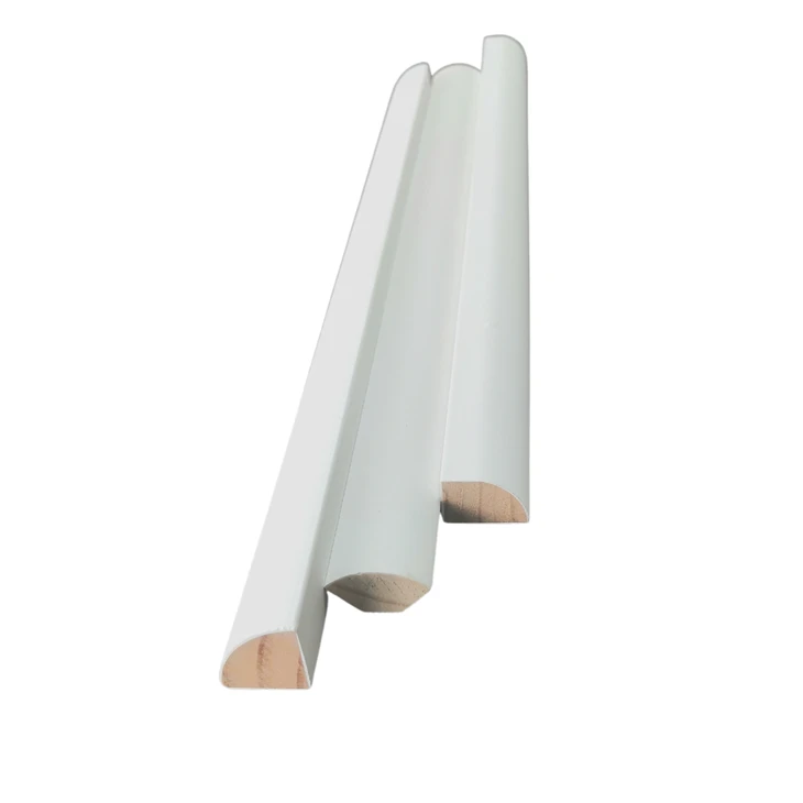 Primed Wooden Small Mouldings Shoe Or 1/4 Quarter Round