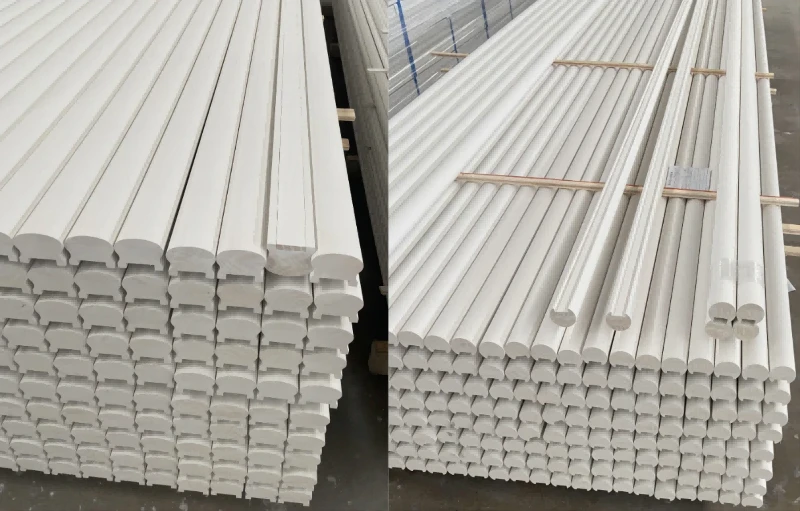 white primed stair handrails 1 white primed stair handrails 1