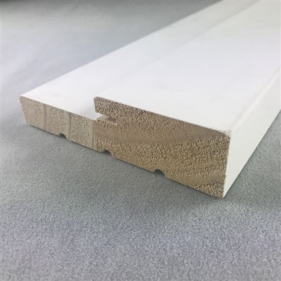 Eta nan atizay Blan Gesso kouvwi ankadreman pòt bwa pou pòt