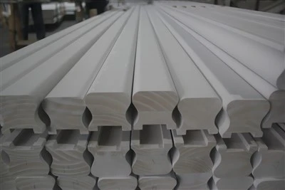 Bwa Eskalye Pati Balusters Handrails Risers jip Komisyon Konsèy Entèn ak Eksteryè fisèl