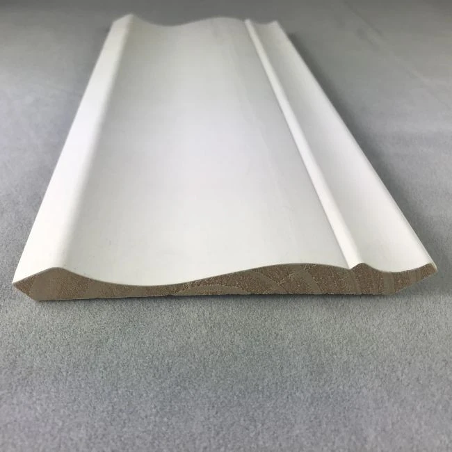 Top Performance White Primed Wooden Crown Mouldings For Ceiling