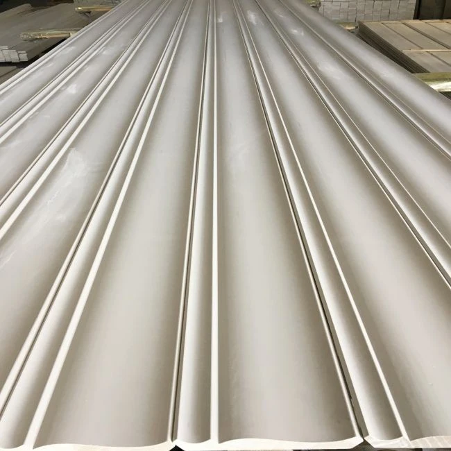 Top Quality Primed Wooden Crown Mouldings For Ceiling