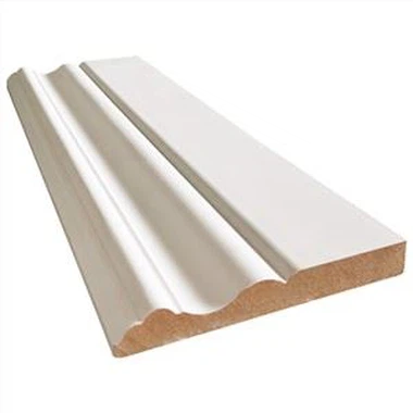 Dekoratif Blan MDF Skirtings Baseboard