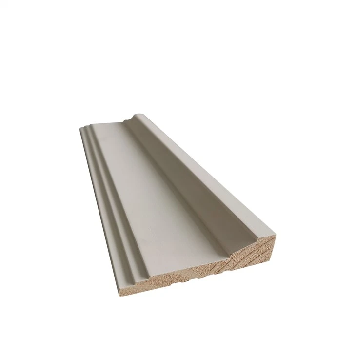 Blan Pine Bullnose Victorian Kalite Mi Border Komisyon Konsèy