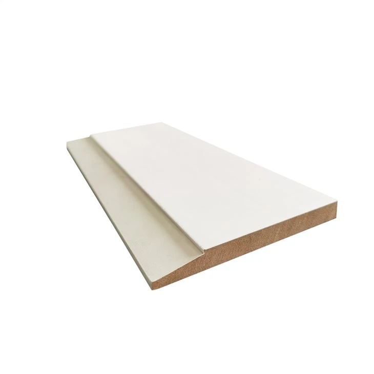 Blan Primed Decorative Mdf Modling Pine Trimès Moduling