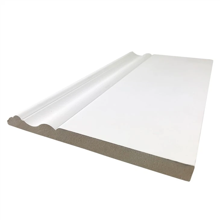 White Primed Decorative Interior Mdf Molding Pine Trim Moulding