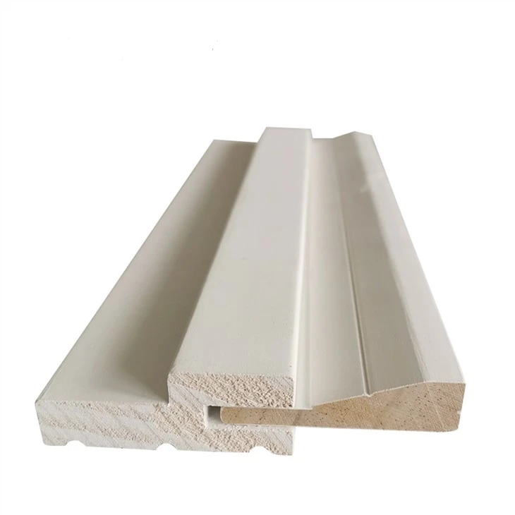 Blan Primed Radiata Pine Finger Joint Pòt Jamb