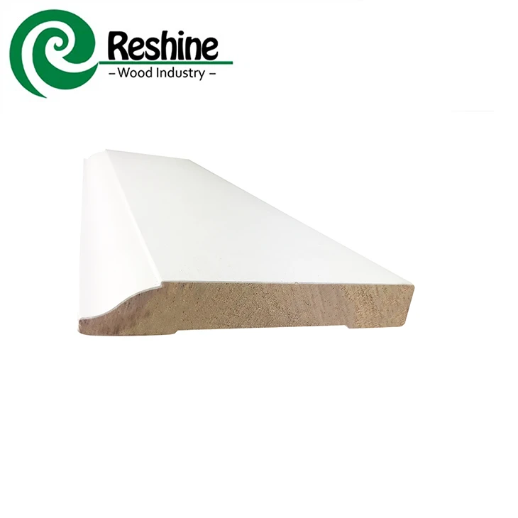 Blan Primed MDF Taye Moulding Bordure Komisyon Konsèy